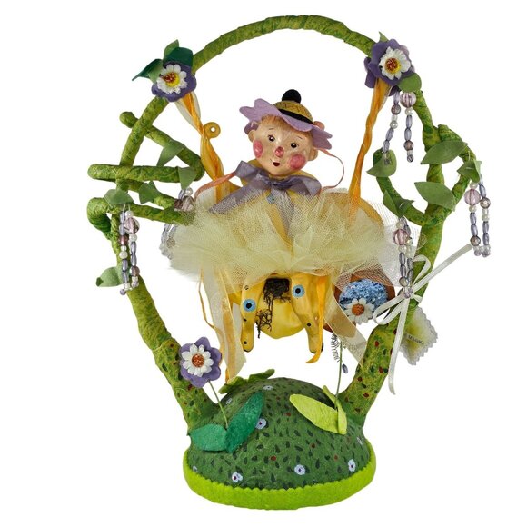 Lib Cummings Mead Sylvestri Miss Teria Tender Figurine Demdaco LCM Swing - Picture 1 of 16